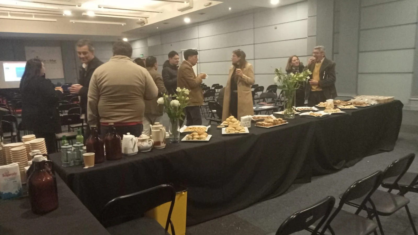 Montaje corporativo de catering Nathivo